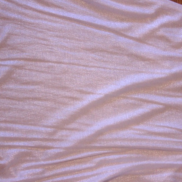 Free People NWT white shiny tank top - Picture 2 of 5